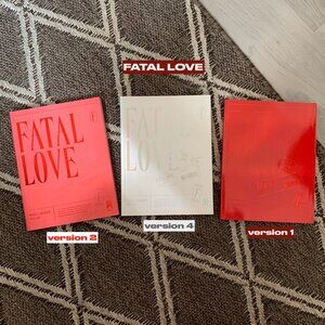 MONSTA X 'Fatal Love' Album (Ver. 1, 2, 4)
